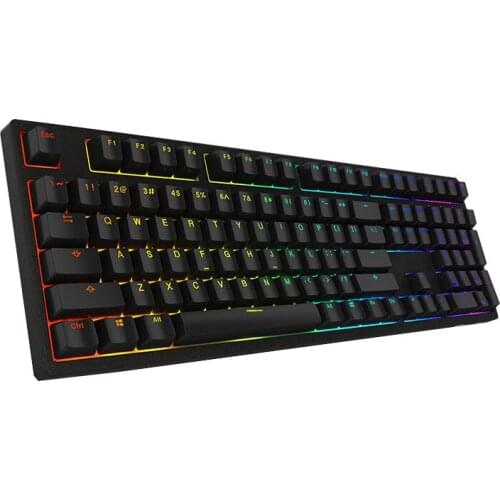 108 Original AKKO & Ducky Keycap Shine Through Key Caps Double Shot Backlit PBT Keycaps For 108 Keys Mechanical Keyboards