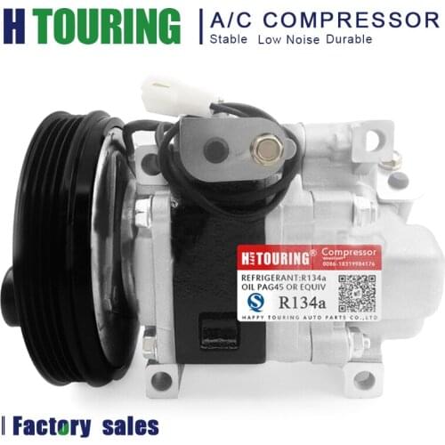 For car mazda 323 ac compressor for Mazda family 323 B25F61K00A B25F-61-K00A BJ0E61450 BJ1H61450 H12A1AA4DL 4PK