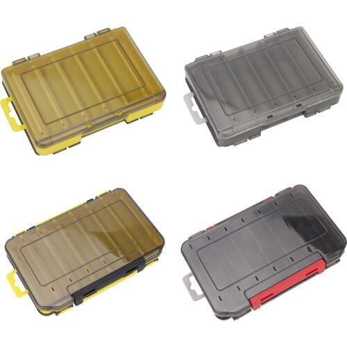 Squid Jigs Box Fishing Lure Hook Accessaries Container 12/14 Compartments Case