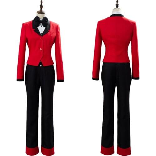 Hazbin Cosplay Hotel CHARLIE Cosplay Costume Women Suit Outfit Uniform Halloween Carnival Costume girl uniform clothes