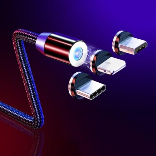 Magnetic Micro USB Cable Magnet Plug Type C Charge Cord for iPhone Huawei Samsung XiaoMi Magnet Charge Wire