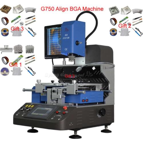 G750 automatic align system BGA Rework Station 5200W Soldering Machine for laptops Game consoles 220V