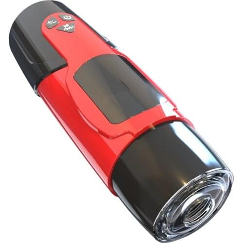 Piston Aircraft Cup Fully Automatic Telescopic Rotary Masturbation Device Male Adult Products The Dark Knight