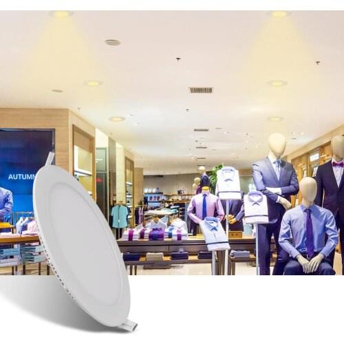 Ceiling Light 3W LED Round Panel Light Down Light Surface Mounted Led Ceiling Light AC 85-265V Lampada Led Lamp