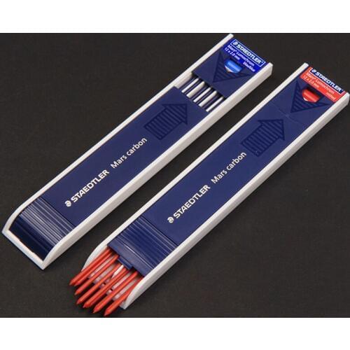 Staedtler Graphics Mechanical Pencils Lead Refills Blue/Red (1 Tube, 12pcs) 2.0mm For Technical Design School & Office Supplies