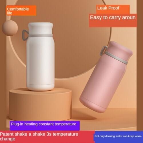 New Stainless Steel Thermos Portable Smart Constant Warm Hand Insulation Water Bottle Fashion Travel Sports High-end Thermos Mug