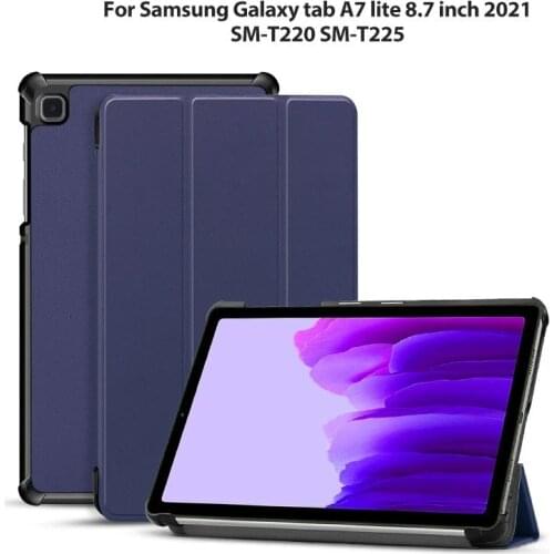 Slim Cover Case For Samsung Galaxy tab A7 Lite 8.7 inch 2021 for Samsung tablet A7 Lite SM T220 T225 Magnetic Folding Funda Capa