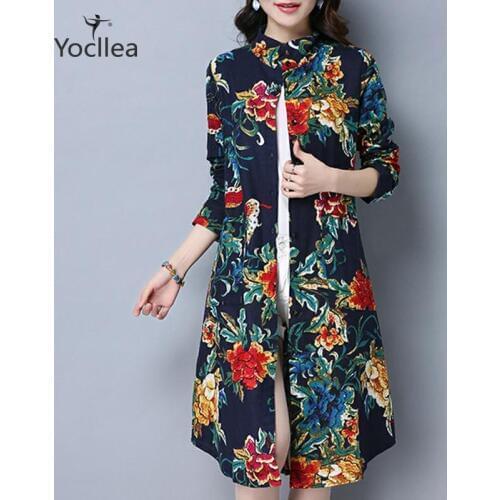 YOCLLEA Women's Printed Shirts