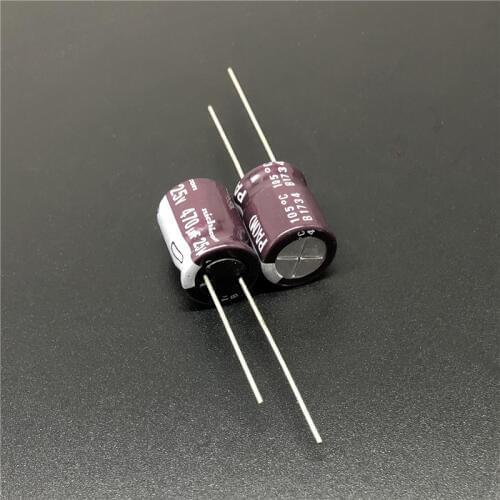10pcs/100pcs 470uF 25V NICHICON PA Series 10x12.5mm High Reliability Low Impedance 25V470uF Aluminum Electrolytic capacitor