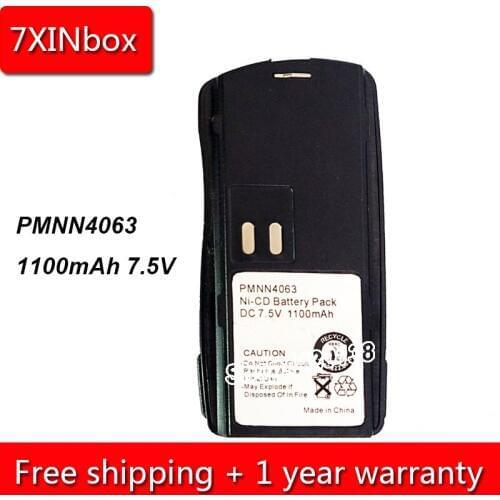 7XINbox 1100mAh 7.5V PMNN4063 PMNN4063AR PMNN4063BR Battery For Motorola AXU4100 AXV5100 BC120 CP125 GP2000 PRO2150 VL130 Radios