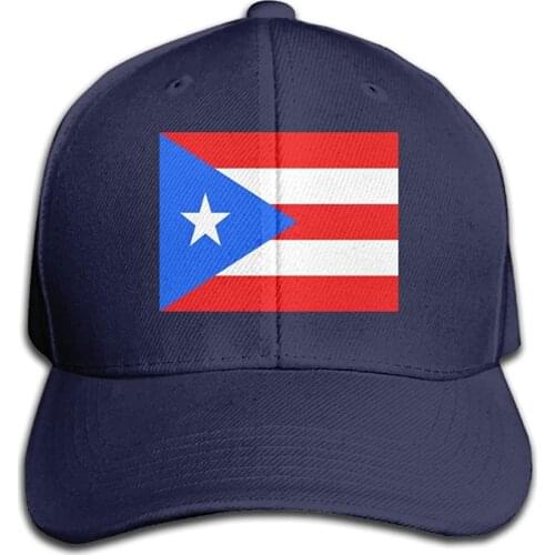Baseball Hats Puerto Rico Flag Snapback Sandwich Cap Adjustable Peaked Trucker Capcustom Logo