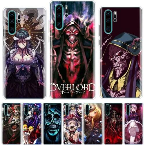 Overlord Anime Phone Case For Huawei Honor Y5 Y6 Y7 Y9 Y9 9 10 20 Lite Pro 7A 7X 8S 8X 8A 9X 1020i 2019 Cover Shell Coque