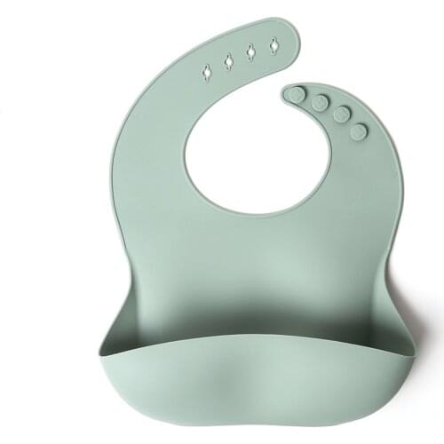 Clean Privated Printed Waterproof Baby Bibs Silicone