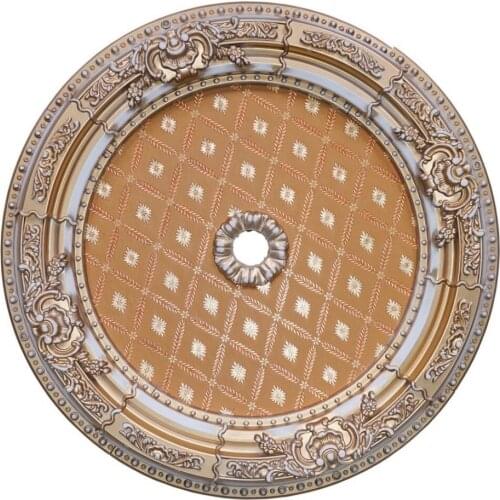 Decorative Round Designed Vintage Looking Ceiling Medallion for Chandeliers 60cm 23.62