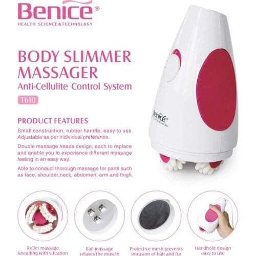 3D Electric Full Body Slimming Massager Roller Loss Weight Face Lifting Massage Device Fat Burner Anti-Cellulite Relieve Muscle