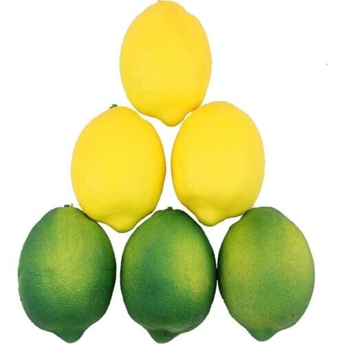 SUEF 10cm artificial fruit simulation foam big lemon home decoration party simulation fruit model sketch shooting props @2