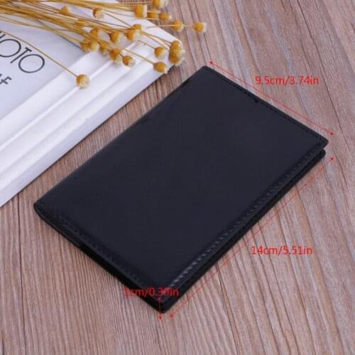 P82A Mini Pocket Notebook Portable Journal Diary Book PU Leather Cover Note Pads