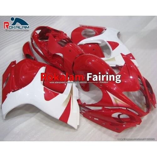 Shell For Suzuki Hayabusa GSXR1300 2008 2010 2014 2016 GSX-R1300 08 11 13 16 White Red Motorbike Fairing (Injection Molding)