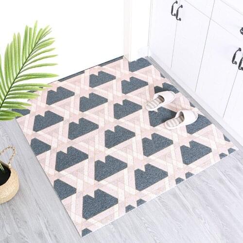 Hallway Home Door Mat Carpet Living Room Mat Kitchen Mat Bath Mat Entrance Door Mat Carpet Custom Mat Carpet PVC Anti-slip Mat