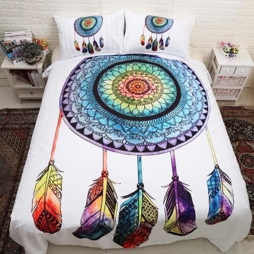 Dreamcatcher Bedding Set Luxury Queen King Bed Linen Bohemia Single Double Twin Full Sizes Duvet Cover Set For Adult Child Home