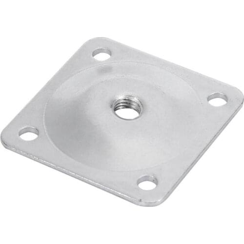 6pcs Table Leg 48*48*2.0mm Furniture Hardware Mounting Plate Sofa Legs Plates Foot Hinge Accessories Furniture Fittings