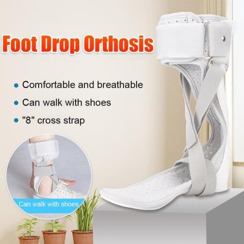 Ankle Foot Drop AFO Brace Orthosis Splint Leaf Spring Left Recovery Foot Care Foot Protection Injection Molded Right Equipm B4I4