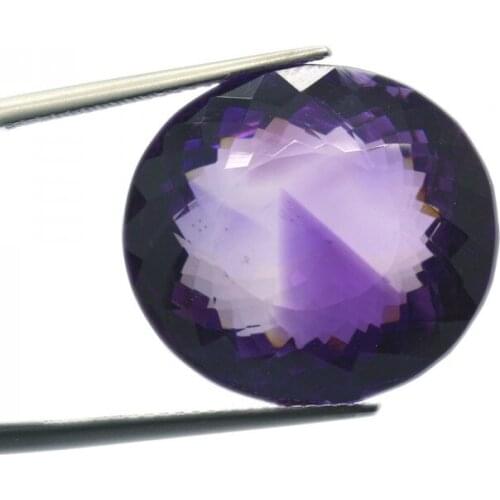 27,01 ct Amethyst Oval Cut
