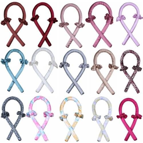 Heatless Curling Rod Headband Lazy Curler Silk Curling Hair Heatless Curling Silk Ribbon Curling Ribbon Make Ribbon Hair Cu T3R9