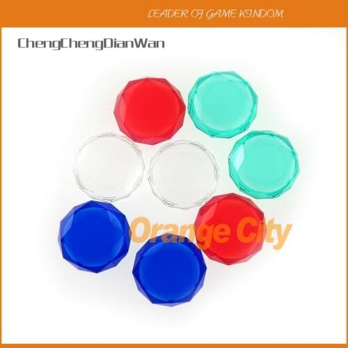 100pcs FOR NS switch Joystick crystal Thumb Grip Cover Case crystal Analog Stick Caps for Nintend Switch Lite NS