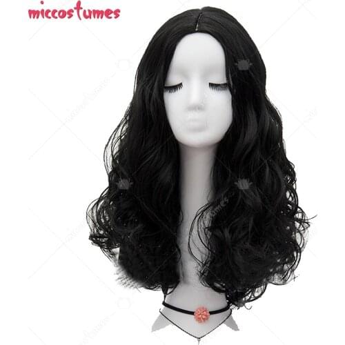 Yennefer Cosplay Black Wig