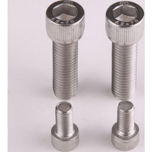 15PCS 304 Stainless Steel Socket Head Cap Screws M4 * 25 mm