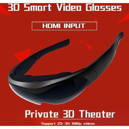 2020 New 3D Smart Video Glasses K600S all-in-one FPV glasses virtual reality Video Game Android system integrated machine