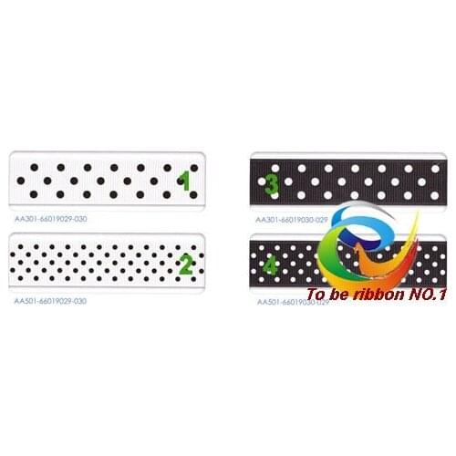 3/4"(19mm) 100yards Grosgrain Ribbon Dots~Swiss Dots WY-295-2 Regular Dots Free Shipping