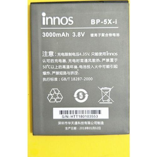 AZK New 3000mAh BP5XI BP-5X-I Battery for Highscreen Boost 2 II SE innos D10 D10CF Phone battery
