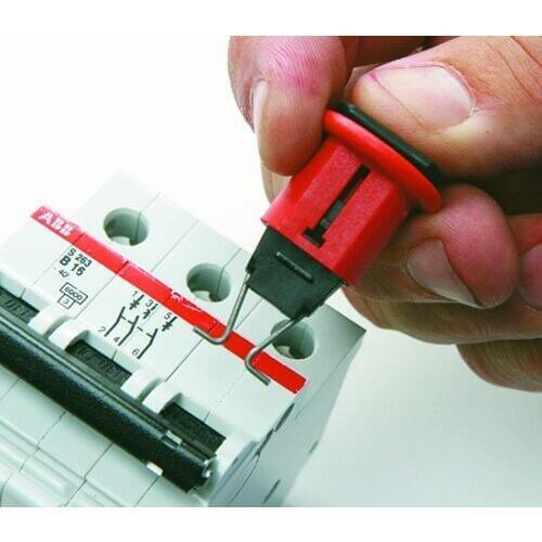 FREE delivery,100pcs/lot pos pis pow MCB lockout lock dogs, MCB lock ,toggle lock safety circuit breaker lock, pinout lockout