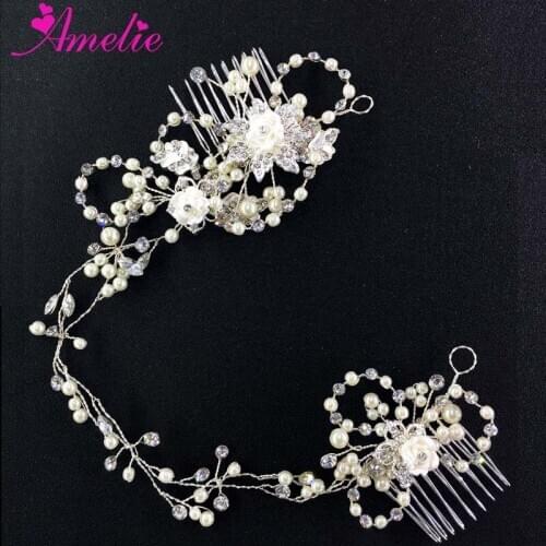 Free Shipping Wholesaler 6pcs Lot Elegance Wedding Bride Headpieces Princess Actor Hair Accessory Bridal Hair Comb