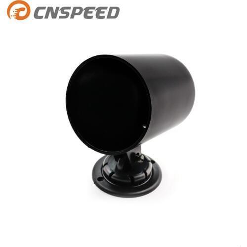 CNSPEED Gauge Cup 52mm Universal Gauge Pod Car Mount Holder Plastic Heavy Duty Single gauge Pods Dash Pod Mount Holder Plastic