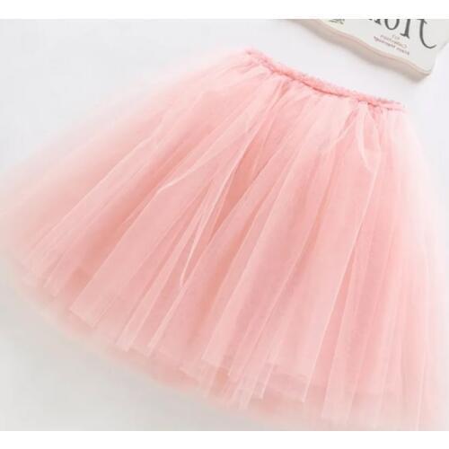 Tutu skirts for girls cotton kids skirts baby tutu skirts for 2-10 years spring summer girls clothes top quality short skirts