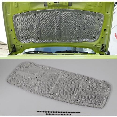 For Suzuki Jimny 2007-2017 Car Front Engine Hood Heat Insulation Soundproof Cotton Pad Mat Cover Interior Auto Accessories