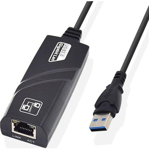 USB 3.0 Ethernet Adapter Network Card USB 3.0 to RJ45 Lan Gigabit Internet for Computer for Macbook Laptop Usb Ethernet