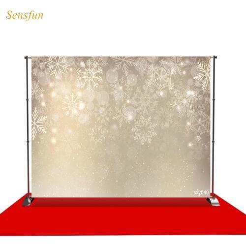 LEVOO background for photo studio snowflake winter Christmas decoration photocall photobooth decor studio custom shoot prop