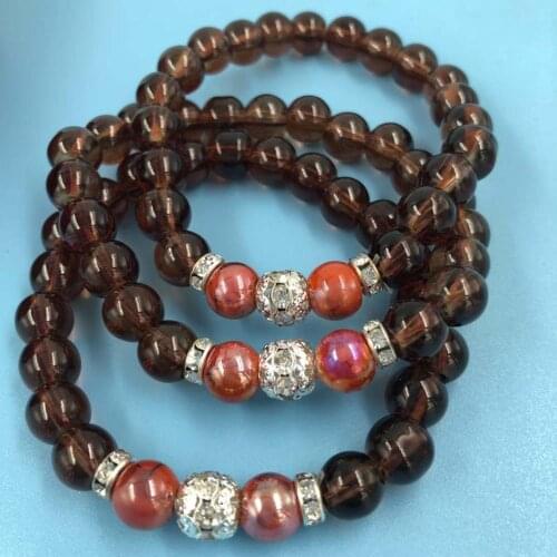 Fashion Simple Glass Retro Glass Bracelet Cchain Men and Women Alike Small Gifts Jewelry