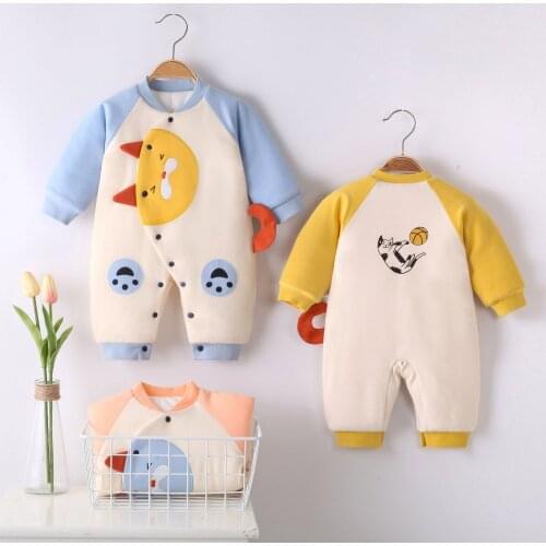 Autumn Winter Baby Girls Boys Clothes for Newborn Baby Rompers for Baby Jumpsuit Overalls Christmas Costume Infant Clothing