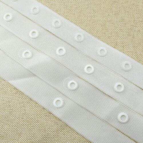 50 yards/lot, 2018 New Arrival 20mm Width Plastic Snap Fastener Tape with 4 Interval Spaces Available