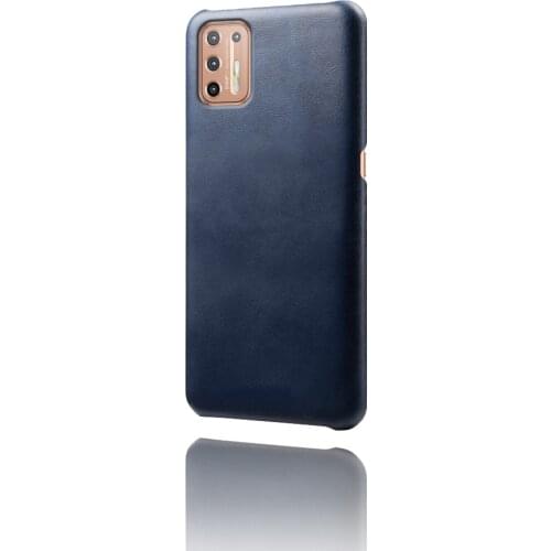 Luxurious Simplicity Calf pattern phone case for moto G G7 G8 G9 PLUS PLAY POWER Anti-fall leather case for motorola g9 plus