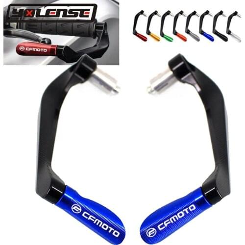 For CFMOTO CF650NK CF 400NK 650NK 650TR 650 TR 7/8"22mm Motorcycle CNC Handlebar Grips Guard Brake Clutch Levers Guard Protector