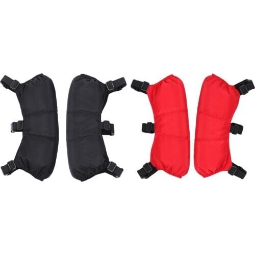 Warm-Knee-Pads 4-layer Sewing Leg Guards For Windproof Cold-proof Waterproof Motorcycle Electric Bike Winter Riding Universal