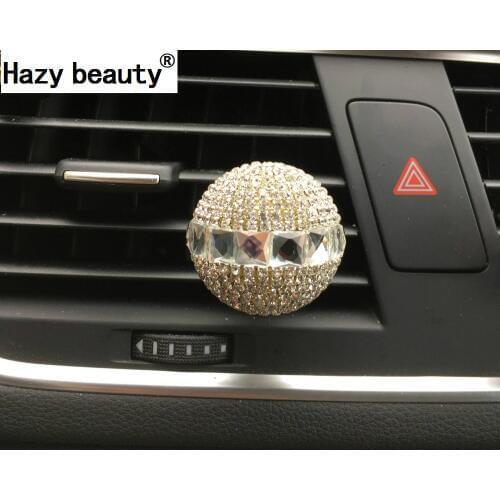 Hazy beauty Car Perfume Decoration Cue Circular Perfume Car Air Freshener Car styling Car Air Purifier Perfumes 100 Original