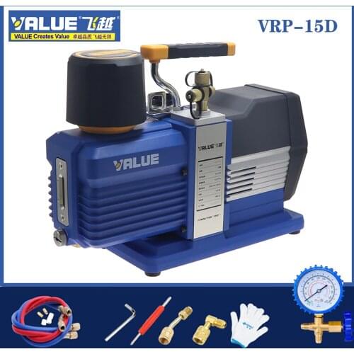 VALUE VRP-15D intelligent vacuum pump is suitable for large-scale cold storage central air conditioning refrigeration maintenanc