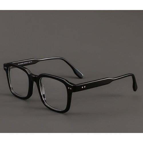 Vazrobe Eyeglasses Frames Male Women Black Tortoise Glasses Men Fashion Plain Eyewear Spectacles Prescription Optical Reading